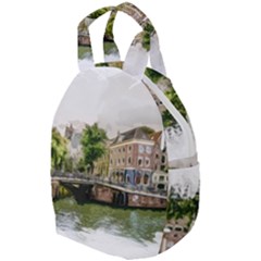 Amsterdam Holland Canal River Travel Backpacks by Wegoenart