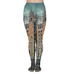 Architecture City Building Travel Tights by Wegoenart