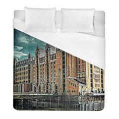 Architecture City Building Travel Duvet Cover (full/ Double Size)