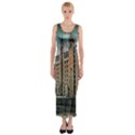 Architecture City Building Travel Fitted Maxi Dress View1