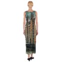 Architecture City Building Travel Fitted Maxi Dress View2