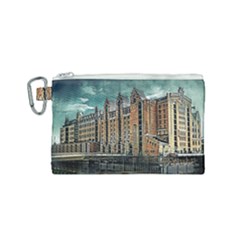 Architecture City Building Travel Canvas Cosmetic Bag (small)