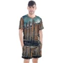 Architecture City Building Travel Men s Mesh Tee and Shorts Set View1