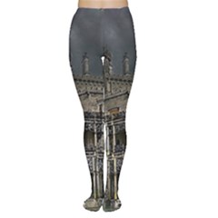 Castle Mansion Architecture House Tights by Wegoenart