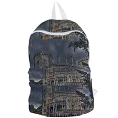 Castle Mansion Architecture House Foldable Lightweight Backpack by Wegoenart