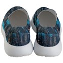 Cityscape Buildings Skyscraper Women s Lightweight Slip Ons View4