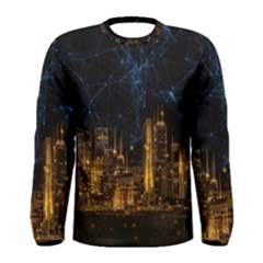 Architecture Buildings City Men s Long Sleeve Tee by Wegoenart