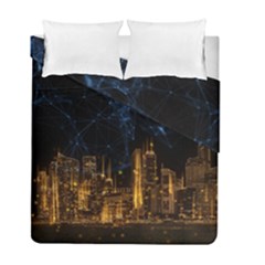 Architecture Buildings City Duvet Cover Double Side (full/ Double Size)