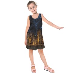 Architecture Buildings City Kids  Sleeveless Dress