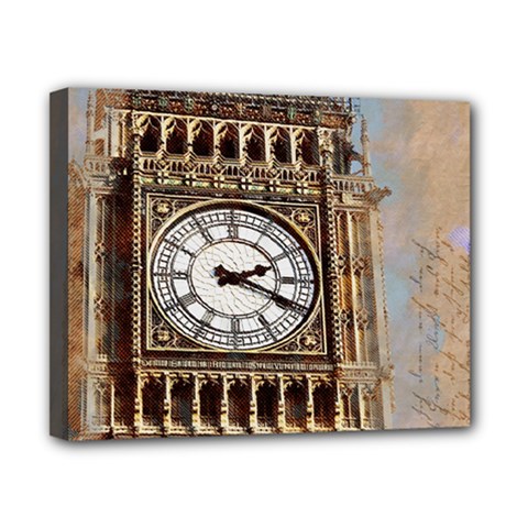 Big Ben London Wes Ben Big Canvas 10  X 8  (stretched) by Wegoenart