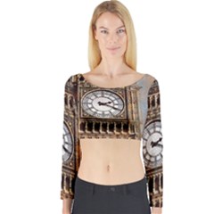 Big Ben London Wes Ben Big Long Sleeve Crop Top by Wegoenart