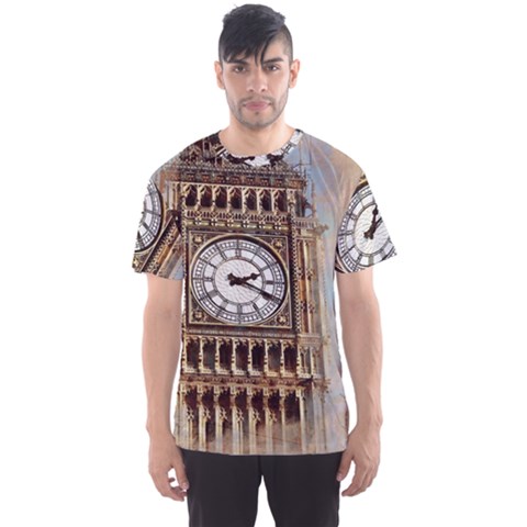 Big Ben London Wes Ben Big Men s Sports Mesh Tee by Wegoenart