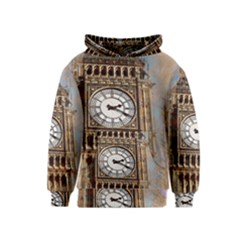 Big Ben London Wes Ben Big Kids  Pullover Hoodie by Wegoenart