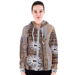 Big Ben London Wes Ben Big Women s Zipper Hoodie by Wegoenart