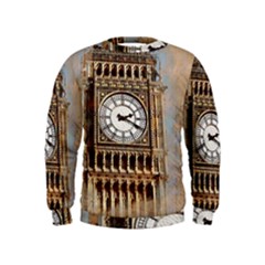 Big Ben London Wes Ben Big Kids  Sweatshirt by Wegoenart