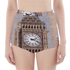 Big Ben London Wes Ben Big High-waisted Bikini Bottoms by Wegoenart