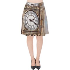 Big Ben London Wes Ben Big Velvet High Waist Skirt by Wegoenart