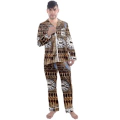 Big Ben London Wes Ben Big Men s Satin Pajamas Long Pants Set by Wegoenart