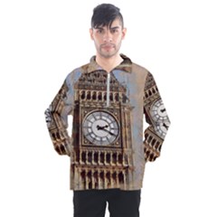 Big Ben London Wes Ben Big Men s Half Zip Pullover by Wegoenart