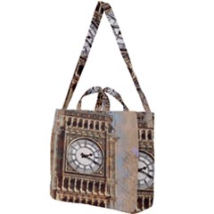 Big Ben London Wes Ben Big Square Shoulder Tote Bag by Wegoenart