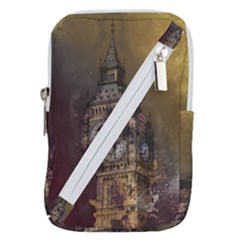 London Big Ben Building Belt Pouch Bag (large) by Wegoenart