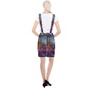 City Lights Skyline Buildings Braces Suspender Skirt View2