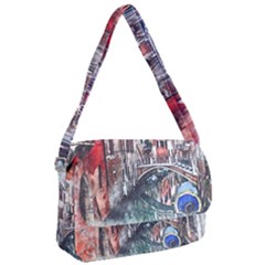 Venice Water Laguna Italy Courier Bag by Wegoenart