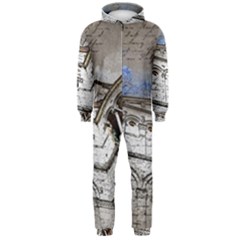 Building Architecture Columns Hooded Jumpsuit (men)  by Wegoenart