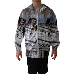 Building Architecture Columns Kids  Hooded Windbreaker by Wegoenart