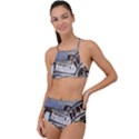 Building Architecture Columns High Waist Tankini Set View1