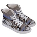 Building Architecture Columns Women s Hi-Top Skate Sneakers View3