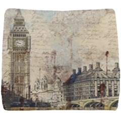 London Westminster Bridge Building Seat Cushion by Wegoenart