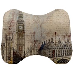 London Westminster Bridge Building Head Support Cushion by Wegoenart