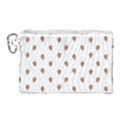 Cartoon Style Strawberry Pattern Canvas Cosmetic Bag (Large) View1