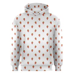 Cartoon Style Strawberry Pattern Men s Overhead Hoodie by dflcprintsclothing