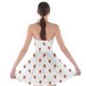 Cartoon Style Strawberry Pattern Strapless Bra Top Dress View2