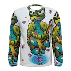 Grand Master Oogway, Master Turtle Men s Long Sleeve Tee