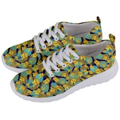 Cute Lions Pattern Men s Lightweight Sports Shoes by bloomingvinedesign