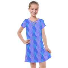 Pastelargyle Kids  Cross Web Dress by designsbyamerianna