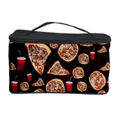 Pizza Pattern Cosmetic Storage by bloomingvinedesign