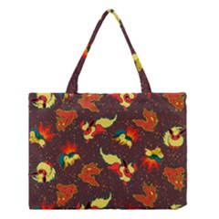 Fire Type Medium Tote Bag by Mezalola