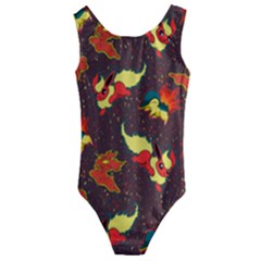 Fire Type Kids  Cut-out Back One Piece Swimsuit by Mezalola