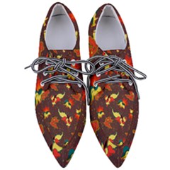 Fire Type Pointed Oxford Shoes by Mezalola