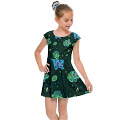 Grass Love Kids  Cap Sleeve Dress