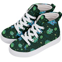 Grass Love Kids  Hi-top Skate Sneakers by Mezalola