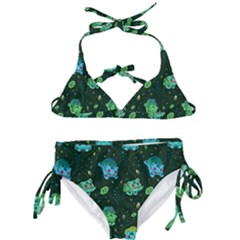 Grass Love Kids  Classic Bikini Set by Mezalola