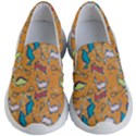 dinosaurs pattern Kids  Lightweight Slip Ons View1