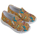 dinosaurs pattern Kids  Lightweight Slip Ons View3