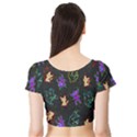 Mimi Short Sleeve Crop Top View2