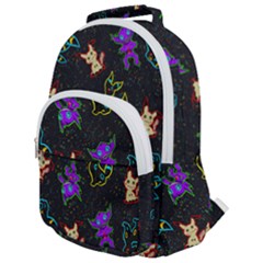 Mimi Rounded Multi Pocket Backpack by Mezalola